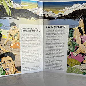 Sina ma si Ana Tama i le Masina - Sina in the Moon: A Samoan legend