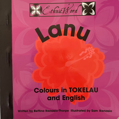 Lanu :  colours in TOKELAUAN and English